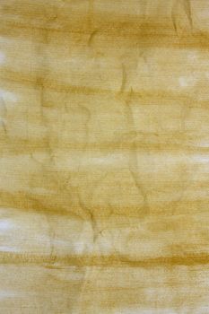 Crushed brown painting paper texture