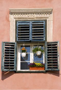 cute facade on an old house