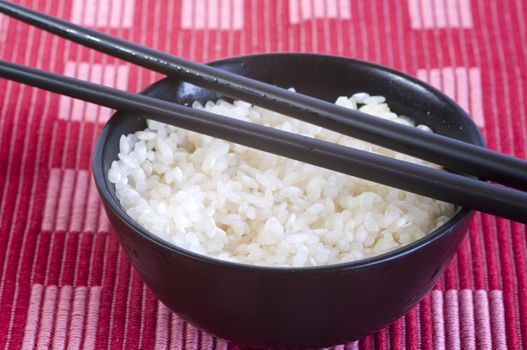 plain rice bowl