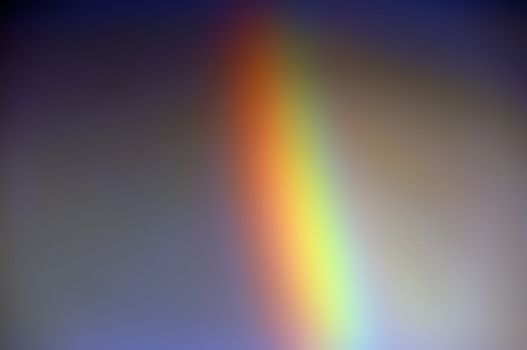 Abstract shot of the rainbow