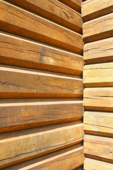 Detail of wood planks