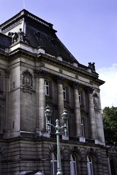 The Royal Palace in the centre of Brussels, Belgium is open to the public during the summer months.