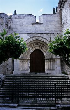 The 17th century Cathedral of Valladolid remains unfinished.