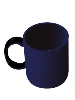 coffee mug on isolated background
