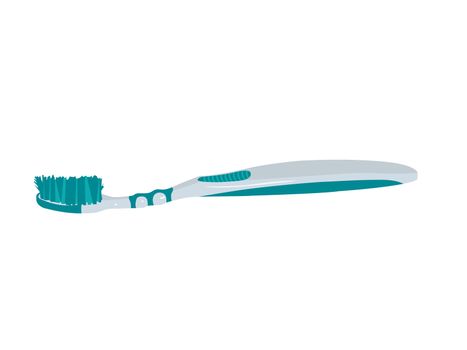 tooth brush on white background
