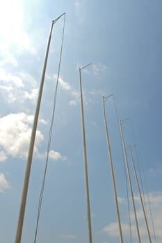 flagpoles