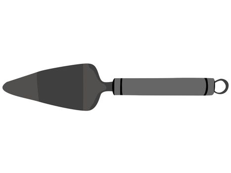 spatula isolated on white background   