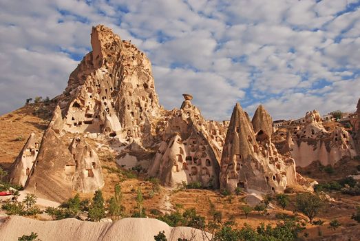 Amazing stone formations, Cappadocia, Turkey