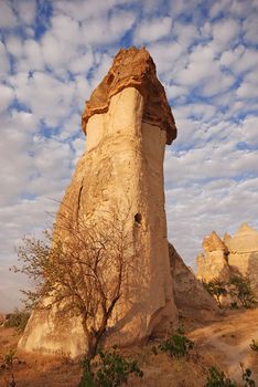 Amazing stone formations, Cappadocia, Turkey