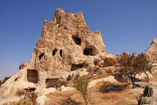 Goreme museum in Cappadocia, Turkey