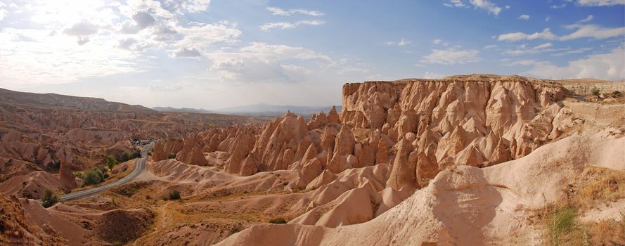 Amazing stone formations, Cappadocia, Turkey