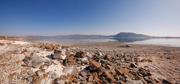 Panorama of lake Salda, Turkey