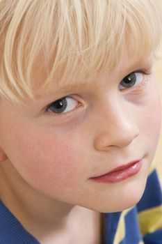 Cute little boy portrait