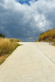 empty road