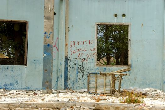 deserted house