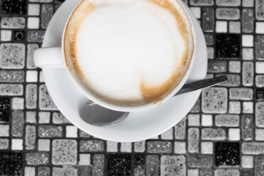 A cappuccino