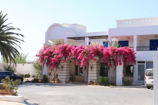 A luxurious hotel on the island of Crete. Greece