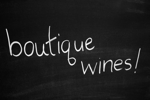 Botique wines