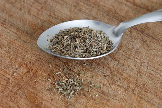 Rosemary on a spoon