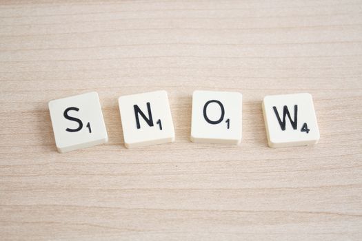 Spelling snow