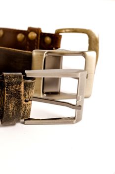 buckles on isolated backgound

