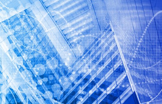 Internet World Wide Web Abstract Tech Background