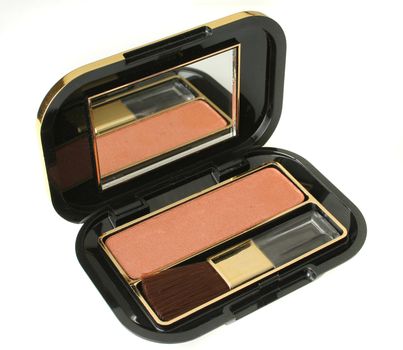 Cosmetic tools for make up isolated on background
