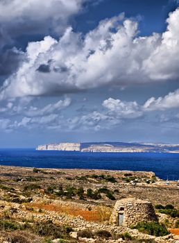The Girna is a traditional stone hut in Malta