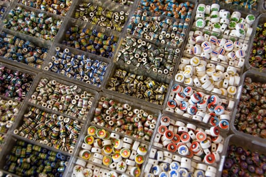 assorted beads