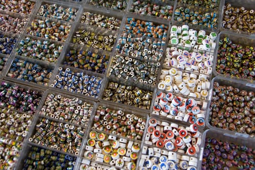 assorted beads