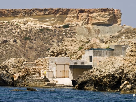 Malta has a problem with illegally built shoreline domestic constructions