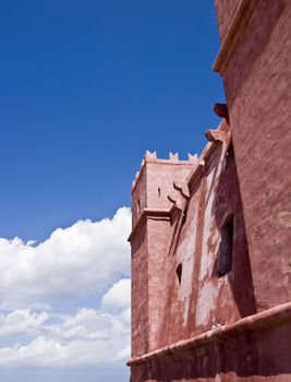 Fort St. Agatha or as most commonly known The Red Tower in Malta was built by the Knights of the Order of St. John