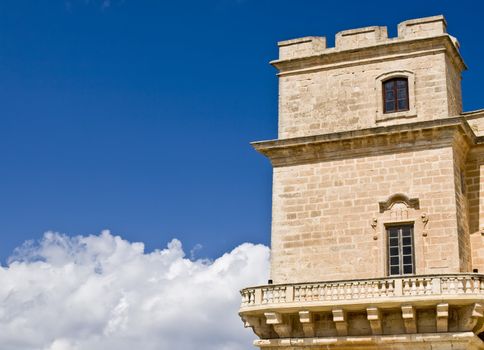 Selmun Castle in Malta was built by the Knights of the Order of St. John
