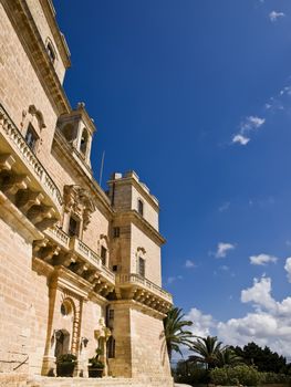 Selmun Castle in Malta was built by the Knights of the Order of St. John
