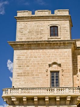 Selmun Castle in Malta was built by the Knights of the Order of St. John