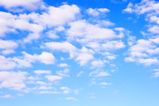 summer sky in a sunny day