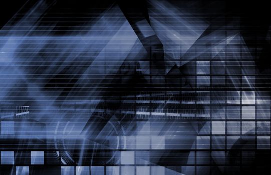 Modern Digital Background as a Creative Art