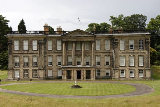 300 year old house at Calke in Derbyshire