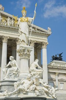 Vienna's Parliament building