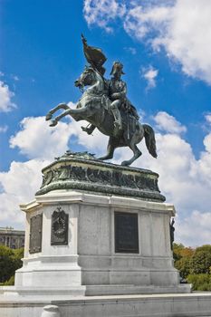 Vienna's Erzh Karl Statue