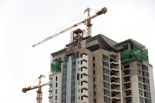 apartment building construction