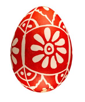 Detail of the painted Easter Egg