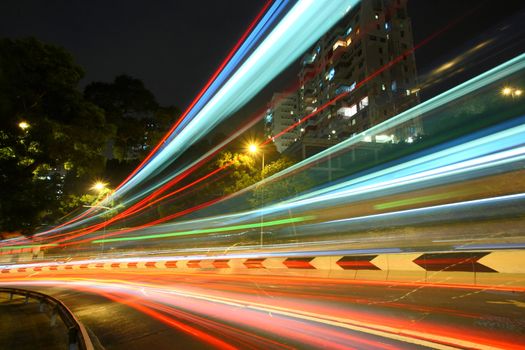 highway in Hong Kong