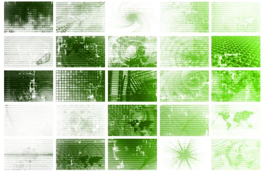 Futuristic Web Cyber Data Grid Color Background