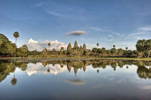 Angkor Wat entrance within the Angkor Temples, Cambodia