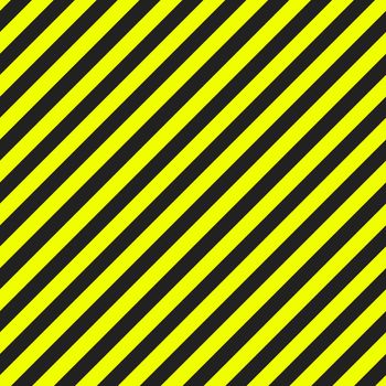 Seamless Warning Pattern Clean in Black Yellow