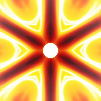 Fiery hot abstract vortex that looks to be hot and flaming with a circular center.
