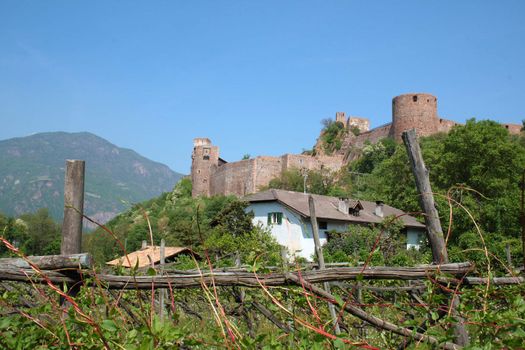 wiew of the fortress of saint firmiano