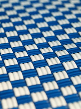 White and blue abstract background with square pattern