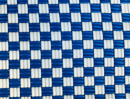 White and blue abstract background with square pattern